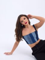 Deluxerie Crop Top MF-Catline