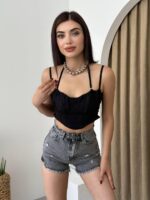 Deluxerie Crop Top MF-Lareesa