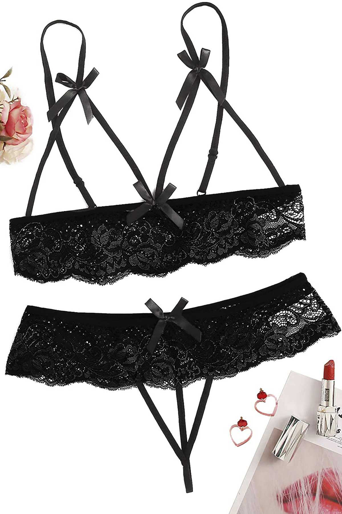 Deluxerie Sexy podprsenková súprava Bionda Deluxerie Sexy podprsenková súprava Bionda