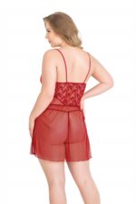 Deluxerie Plus size súprava babydoll Perla