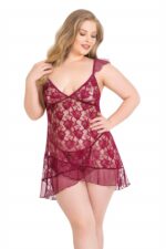Deluxerie Plus size súprava babydoll Pheba