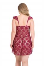 Deluxerie Plus size súprava babydoll Pheba
