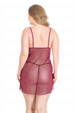 Deluxerie Plus size súprava babydoll Primrose